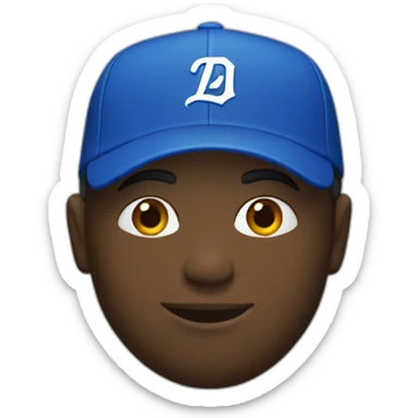 Reality virtual players with blue t-shirt sticker