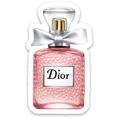 Dior perfume sticker