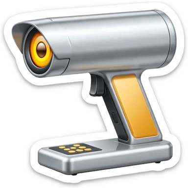 security mall metal scanner sticker