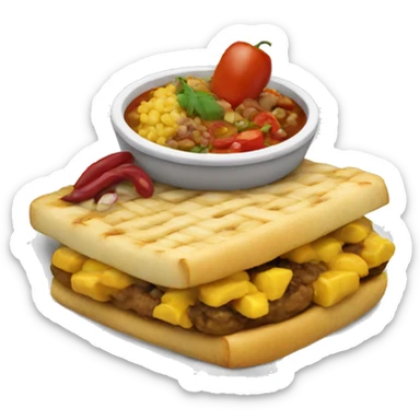 venezuela food sticker