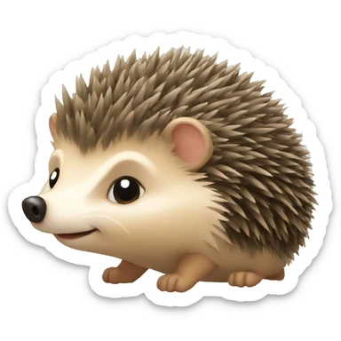 hedgehog sticker