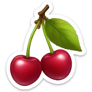 cherry sticker