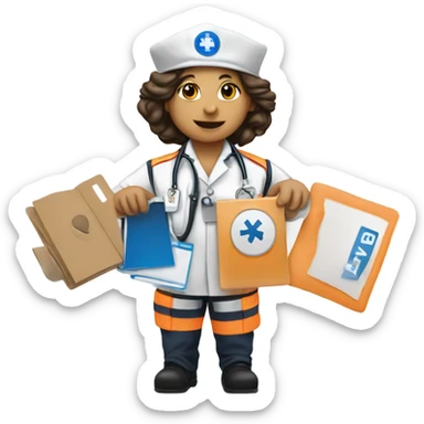 EMT certification sticker