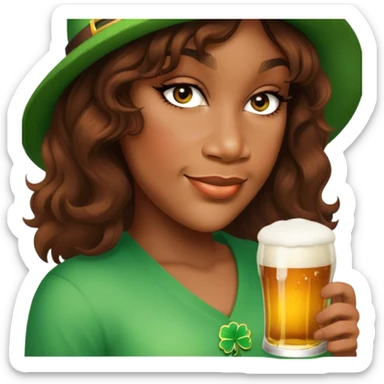 Having a Beer sticker