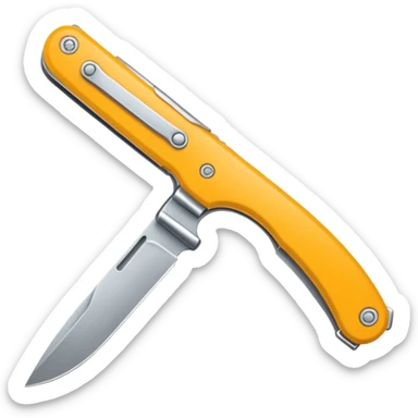 
pocket knife sticker