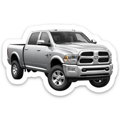 Ram 2500 crew cab sticker