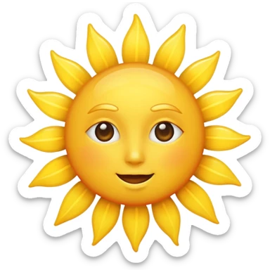 Güneş sticker