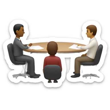 Description: An emoji to indicate that it’s time for a group discussion or meeting.
Design: A speech bubble with the words "Discussion Time" inside.
Use Case: To announce and remind members of upcoming discussions or meetings.: sticker