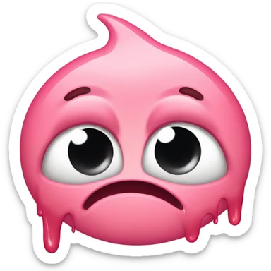 emoji drooling with heart eyes sticker