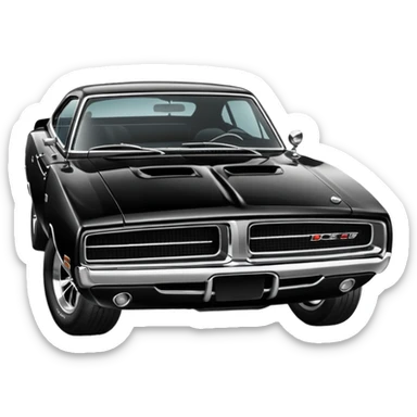 Dodge Charger 69 sticker