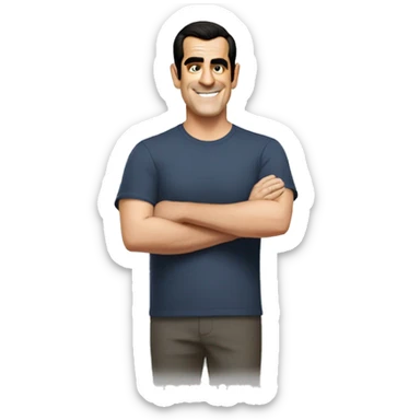 phil dunphy modern family sticker