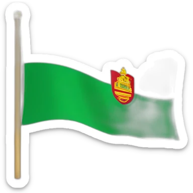 Andalusia flag sticker