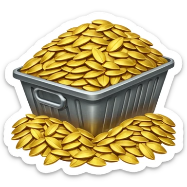 Cu scrap barley sticker