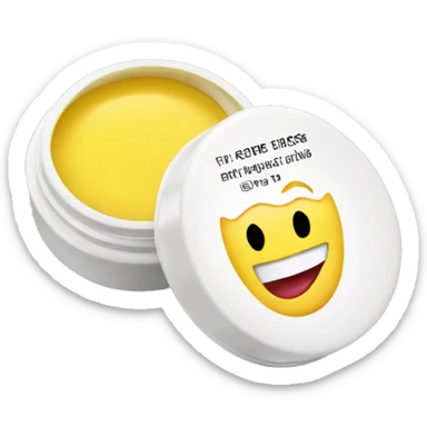 lip balm with label sticker
