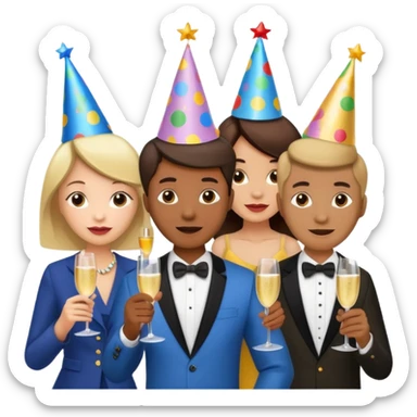 Cumpleaños festejos sticker