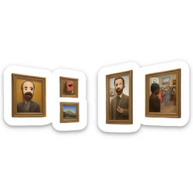 Art gallery  sticker