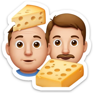 John pork with Tim cheese  sticker