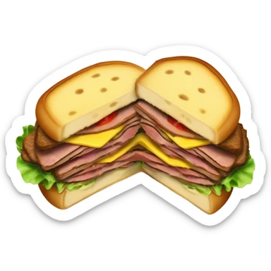 Roast beef sandwitch  sticker