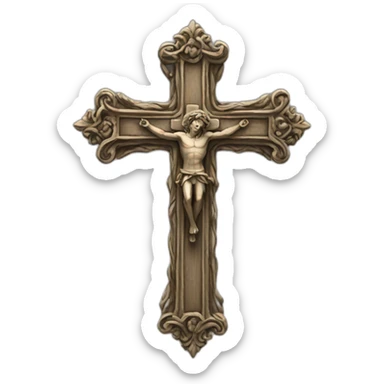 cross sticker