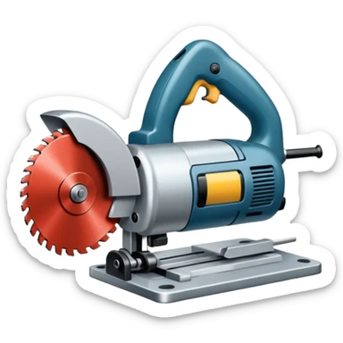 saw, milling machine, jigsaw, circular saw, chisel, drill sticker