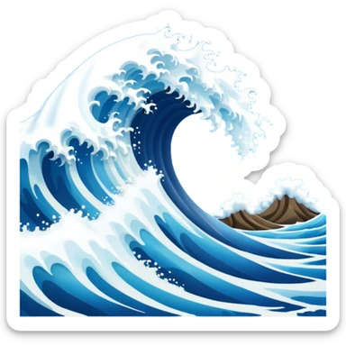 Tsunami sticker