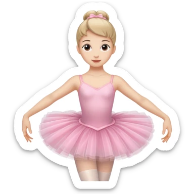  ballerina sticker