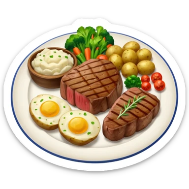 dinner sticker