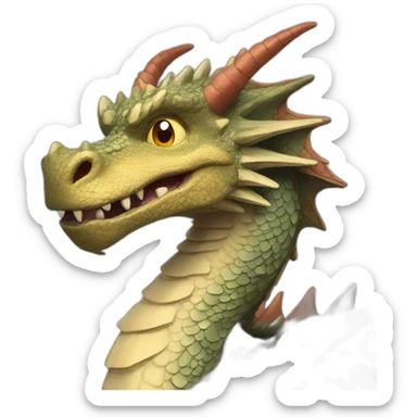 wawel dragon sticker