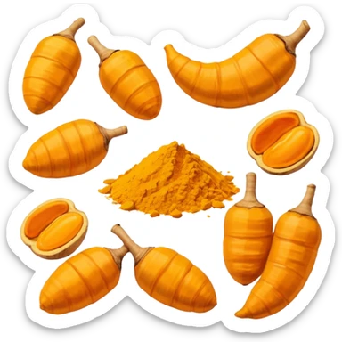 turmeric sticker