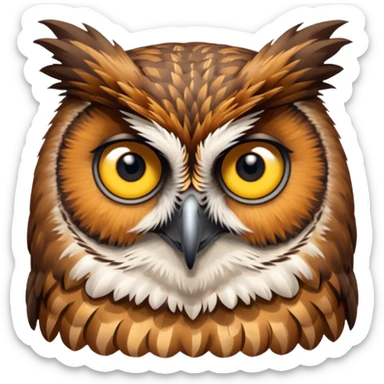 Eagle Owl sticker