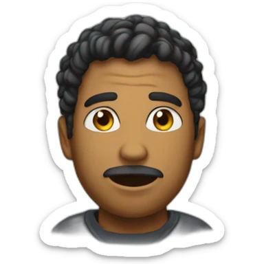 I don't know que es esto sticker