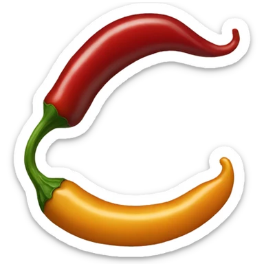 chili a paste-like condiment sticker
