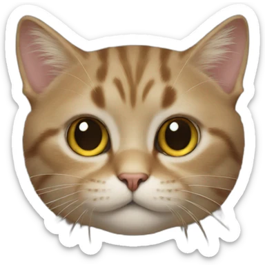 cat,Forefinger sticker