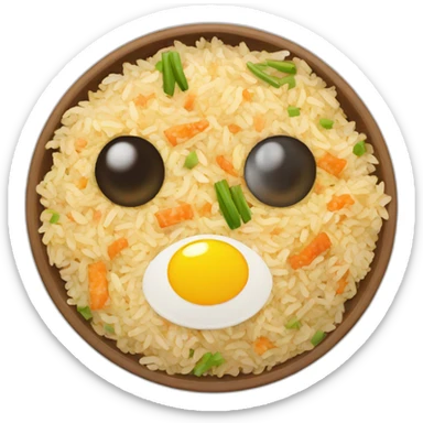 indonesian fried rice sticker