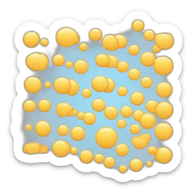 gradually increasing chart sticker