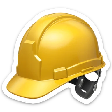 work helmet sticker