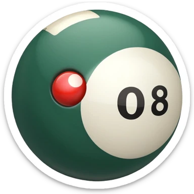 billiard ball  sticker