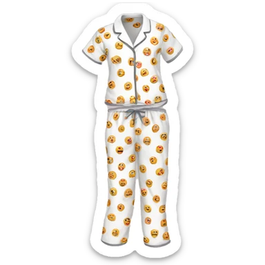 Pajama set sticker