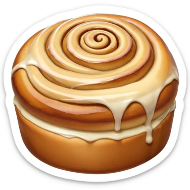 Cinnamon roll sticker