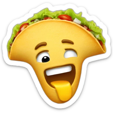 donald trump taco sticker