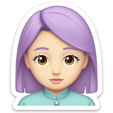 🩷lila renk yap sticker