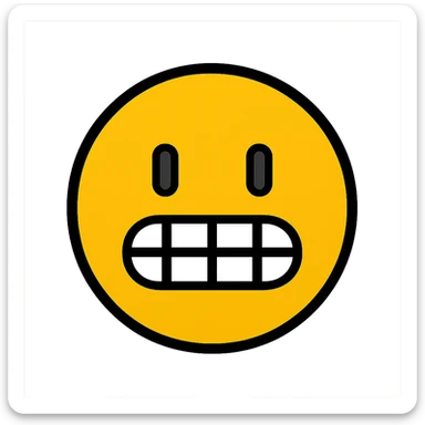 grimace color outline icon style sticker