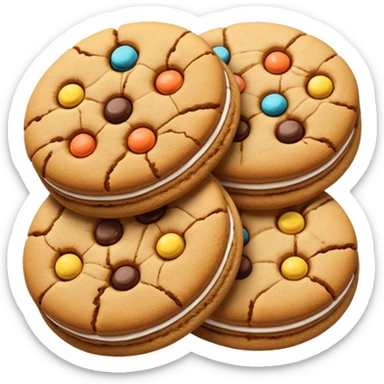 dubai chewy cookies sticker