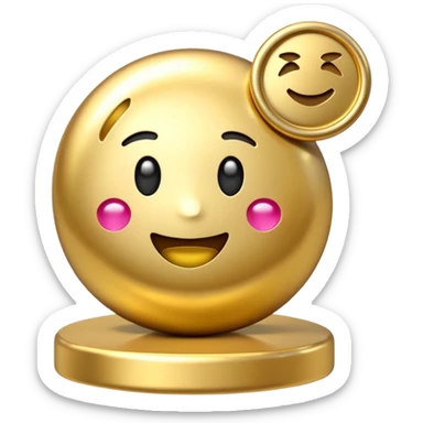 Génère-moi un emoji certification TikTok sticker