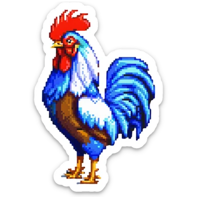 rooster sticker