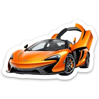 McLaren logo sticker