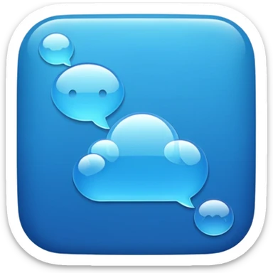 mensaje de texto sticker