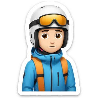 Loser going snowboarding alone sticker