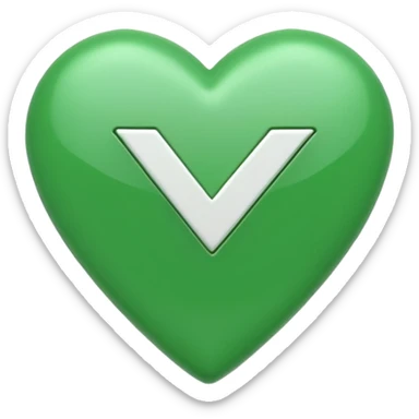Green check mark sticker