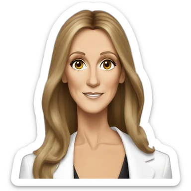 Céline dion sticker